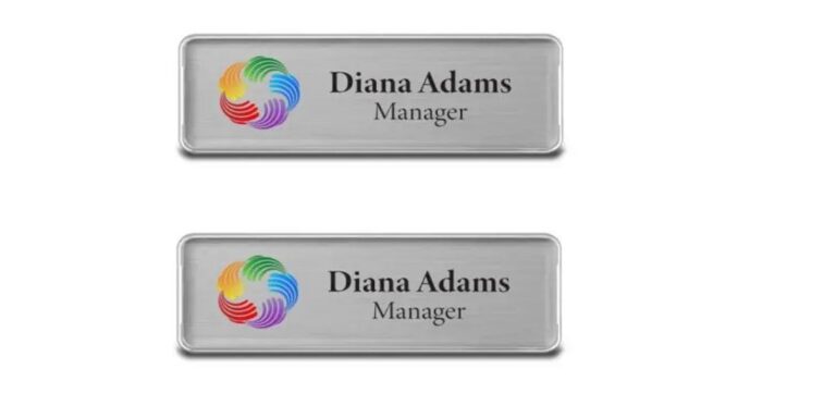 Reusable, Custom Magnetic Name Tags for Businesses and Sustainability